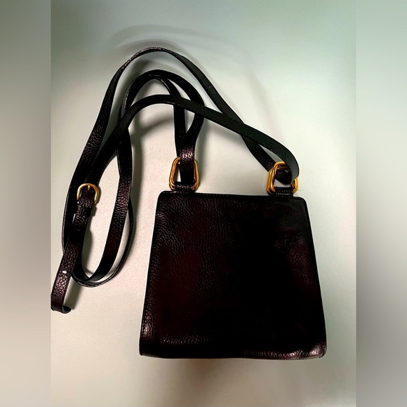 Desmo Leather Crossbody Bag - Picture 1 of 8